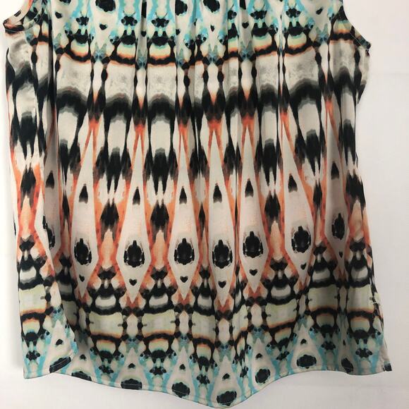 Chico's Scoop Neck Sleeveless  Boho Top Size S - Picture 4 of 8